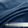 imageNICETOWN Black Velvet Curtains 2 Panels with Gold Foil Leaf Print  Modern Glam Black and Gold Drapes for Living Room Luxury Room Darkening Window Treatments for Bedroom amp Gothic Decor 50W x 84LBlue Series  Navy Blue