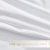 imageNICETOWN Black Velvet Curtains 2 Panels with Gold Foil Leaf Print  Modern Glam Black and Gold Drapes for Living Room Luxury Room Darkening Window Treatments for Bedroom amp Gothic Decor 50W x 84LWhite Series  Pure White