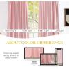 imageNICETOWN Black Velvet Curtains 2 Panels with Gold Foil Leaf Print  Modern Glam Black and Gold Drapes for Living Room Luxury Room Darkening Window Treatments for Bedroom amp Gothic Decor 50W x 84LPink Series  Baby Pink