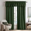 imageNICETOWN Black Velvet Curtains 2 Panels with Gold Foil Leaf Print  Modern Glam Black and Gold Drapes for Living Room Luxury Room Darkening Window Treatments for Bedroom amp Gothic Decor 50W x 84LGreen Series  Olive Green