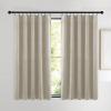 imageNICETOWN Black Velvet Curtains 2 Panels with Gold Foil Leaf Print  Modern Glam Black and Gold Drapes for Living Room Luxury Room Darkening Window Treatments for Bedroom amp Gothic Decor 50W x 84LBrown Series  Camel