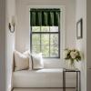 imageNICETOWN Black Velvet Curtains 2 Panels with Gold Foil Leaf Print  Modern Glam Black and Gold Drapes for Living Room Luxury Room Darkening Window Treatments for Bedroom amp Gothic Decor 50W x 84LGreen Series  Olive Green