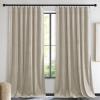 imageNICETOWN Black Velvet Curtains 2 Panels with Gold Foil Leaf Print  Modern Glam Black and Gold Drapes for Living Room Luxury Room Darkening Window Treatments for Bedroom amp Gothic Decor 50W x 84LBrown Series  Camel