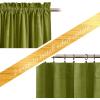 imageNICETOWN Black Velvet Curtains 2 Panels with Gold Foil Leaf Print  Modern Glam Black and Gold Drapes for Living Room Luxury Room Darkening Window Treatments for Bedroom amp Gothic Decor 50W x 84LGreen Series  Moss Green