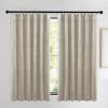 imageNICETOWN Black Velvet Curtains 2 Panels with Gold Foil Leaf Print  Modern Glam Black and Gold Drapes for Living Room Luxury Room Darkening Window Treatments for Bedroom amp Gothic Decor 50W x 84LBrown Series  Camel