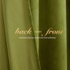 imageNICETOWN Black Velvet Curtains 2 Panels with Gold Foil Leaf Print  Modern Glam Black and Gold Drapes for Living Room Luxury Room Darkening Window Treatments for Bedroom amp Gothic Decor 50W x 84LGreen Series  Moss Green