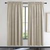 imageNICETOWN Black Velvet Curtains 2 Panels with Gold Foil Leaf Print  Modern Glam Black and Gold Drapes for Living Room Luxury Room Darkening Window Treatments for Bedroom amp Gothic Decor 50W x 84LBrown Series  Camel