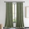 imageNICETOWN Black Velvet Curtains 2 Panels with Gold Foil Leaf Print  Modern Glam Black and Gold Drapes for Living Room Luxury Room Darkening Window Treatments for Bedroom amp Gothic Decor 50W x 84LGreen Series  Sage Green