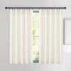 imageNICETOWN Black Velvet Curtains 2 Panels with Gold Foil Leaf Print  Modern Glam Black and Gold Drapes for Living Room Luxury Room Darkening Window Treatments for Bedroom amp Gothic Decor 50W x 84LWhite Series  Ivory White