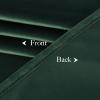 imageNICETOWN Black Velvet Curtains 2 Panels with Gold Foil Leaf Print  Modern Glam Black and Gold Drapes for Living Room Luxury Room Darkening Window Treatments for Bedroom amp Gothic Decor 50W x 84LGreen Series  Dark Green