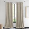 imageNICETOWN Black Velvet Curtains 2 Panels with Gold Foil Leaf Print  Modern Glam Black and Gold Drapes for Living Room Luxury Room Darkening Window Treatments for Bedroom amp Gothic Decor 50W x 84LBrown Series  Camel