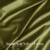 imageNICETOWN Black Velvet Curtains 2 Panels with Gold Foil Leaf Print  Modern Glam Black and Gold Drapes for Living Room Luxury Room Darkening Window Treatments for Bedroom amp Gothic Decor 50W x 84LGreen Series  Moss Green