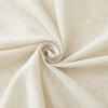 imageNICETOWN Linen Semi Sheer Curtains 72 inches Long Rod Pocket amp Back Tab Thick Flax Linen Weave Drapes Privacy Added with Light Filtering for BedroomFarmhouse Cream W55 x L72 2 PanelsNatural