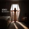 imageNICETOWN ScratchProof 100 Blackout Grey Curtains 84 inches Long HighDensity Linen Blend Window Treatments Rod Pocket amp Back Tab Thermal Drapes for Bedroom W52 x L84 2 PanelsSand