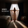 imageNICETOWN ScratchProof 100 Blackout Grey Curtains 84 inches Long HighDensity Linen Blend Window Treatments Rod Pocket amp Back Tab Thermal Drapes for Bedroom W52 x L84 2 PanelsBlack