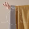 imageNICETOWN ScratchProof 100 Blackout Grey Curtains 84 inches Long HighDensity Linen Blend Window Treatments Rod Pocket amp Back Tab Thermal Drapes for Bedroom W52 x L84 2 PanelsMustard Yellow