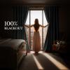 imageNICETOWN ScratchProof 100 Blackout Grey Curtains 84 inches Long HighDensity Linen Blend Window Treatments Rod Pocket amp Back Tab Thermal Drapes for Bedroom W52 x L84 2 PanelsGrey