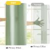 imageNICETOWN White Privacy Sheer Curtains 84 inches Long NonSeeThrough Curtains 4 Panels for Kitchen Bathroom Light Filtering Elegant Opaque Window Drapes Rod Pocket Top W42 x L84 in per PanelSage Green