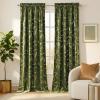 2 - Leaf Pattern - Olive Green
