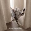 imageNICETOWN 100 Blackout Curtains for Bedroom 96 Inches Long 2 Panels Set Grey Grommet Thermal Insulated Flax Textured Full Light Blocking Window Draperies for Living Room 52 WNatural