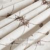 imageNICETOWN Farmhouse Geometric Curtains 96 inches Long Natural Linen Semi Sheer 250GSM Diamond Pattern Pocket amp Back Tab Window Treatments Light Filtering for Living Room W52 x L96 2 PanelsNatural