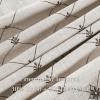 imageNICETOWN Farmhouse Geometric Curtains 96 inches Long Natural Linen Semi Sheer 250GSM Diamond Pattern Pocket amp Back Tab Window Treatments Light Filtering for Living Room W52 x L96 2 PanelsTaupe