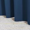 imageNICETOWN Moroccan Blue Blackout Nursery Curtains Grommet Thermal Curtains amp Drapes Room Darkening Window Treatment Sound Reducing for Bedroom 2 Panels W46 x L63