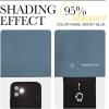 imageNICETOWN Smoky Blue Blackout Curtains 86 inches Length for Living Room 2 Panels 55 Wide Thermal Insulated Long Drapes for Large Window