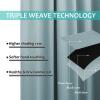imageNICETOWN 100 Blackout Curtains 84 inches Long Sky Blue 52 inches Wide Pair of Energy Smart amp Noise Blocking Out Drapes for Baby Room Window Thermal Insulated Guest Room Lined Window Dressing