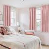 imageNICETOWN 100 Blackout Natural Curtains for Bedroom Rod Pocket Thermal Curtains Sound Reducing Window Treatments EasyMatching for Living Room W42 x L72 2 PanelsPink