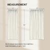 imageNICETOWN 100 Blackout Natural Curtains for Bedroom Rod Pocket Thermal Curtains Sound Reducing Window Treatments EasyMatching for Living Room W42 x L72 2 PanelsGrey