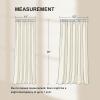 imageNICETOWN 100 Blackout Natural Curtains for Bedroom Rod Pocket Thermal Curtains Sound Reducing Window Treatments EasyMatching for Living Room W42 x L72 2 PanelsNatural