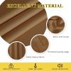 imageNICETOWN Blackout Curtains 120 inch Length for Sliding Glass Door Grommet Thermal Insulated Room Darkening Sound Reducing Drapes for Room Divider 1 Panel W52 x L120 Gold Brown