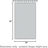imageNICETOWN Blackout Dry Rose Curtain 84 inches Long for Bedroom  Thermal Insulated Grommet Room Darkening Window Treatment Sound Dampening Drape for Living Room W52 x L84 1 Panel