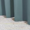 imageNICETOWN Blackout Greyish Blue Curtains amp Drapes for Living Room  Thermal Insulated Solid Grommet Sound Reducing Energy Saving Window Treatments for PorchHall 2 Panels W52 x L84