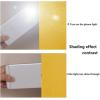 imageNICETOWN Blackout Window Curtain Panels Heat and Cold Blocking Drapes for Nursery 84 inches Drop Thermal Insulated Draperies for Patio Sliding Glass Door Bright Yellow 2 Pieces 52 inches Wide