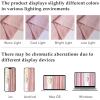 imageNICETOWN Grey Velvet Curtains Panels 84 inch Long Gothic Decor for Living Room Heavy Soft and Elegant Room Darkening Blackout Drapes Back Tab with Pleat 52 Wide 2 Panel Per PackBlush Pink