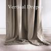 imageNICETOWN Grey Velvet Curtains Panels 84 inch Long Gothic Decor for Living Room Heavy Soft and Elegant Room Darkening Blackout Drapes Back Tab with Pleat 52 Wide 2 Panel Per PackTaupe