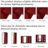 imageNICETOWN Grey Velvet Curtains Panels 84 inch Long Gothic Decor for Living Room Heavy Soft and Elegant Room Darkening Blackout Drapes Back Tab with Pleat 52 Wide 2 Panel Per PackRed