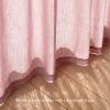 imageNICETOWN Linen Curtains Back Tab 90 Inch Long 2 Panels Set for Living Room 42 Wide Thick Flax Linen Blend Privacy Window Drapes Rod Pocket amp Back Tab with Light Filtering for BedroomPink