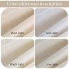 imageNICETOWN Linen Curtains Back Tab 90 Inch Long 2 Panels Set for Living Room 42 Wide Thick Flax Linen Blend Privacy Window Drapes Rod Pocket amp Back Tab with Light Filtering for BedroomLinen