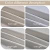 imageNICETOWN Linen Curtains Back Tab 90 Inch Long 2 Panels Set for Living Room 42 Wide Thick Flax Linen Blend Privacy Window Drapes Rod Pocket amp Back Tab with Light Filtering for BedroomSeedpearl