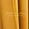 imageNICETOWN Sage Green Velvet Curtains Long Drapes Living Room Office Luxury Bedroom Room Darkening Velvet Curtains Rod Pocket Velvet Curtains 84 Long 52 inches Wide Set of 2Warm Gold