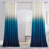 imageNICETOWN Sage Green Velvet Curtains Long Drapes Living Room Office Luxury Bedroom Room Darkening Velvet Curtains Rod Pocket Velvet Curtains 84 Long 52 inches Wide Set of 2Cream White  Navy