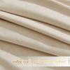imageNICETOWN Sage Green Velvet Curtains Long Drapes Living Room Office Luxury Bedroom Room Darkening Velvet Curtains Rod Pocket Velvet Curtains 84 Long 52 inches Wide Set of 2Beige