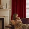 imageNICETOWN Sage Green Velvet Curtains Long Drapes Living Room Office Luxury Bedroom Room Darkening Velvet Curtains Rod Pocket Velvet Curtains 84 Long 52 inches Wide Set of 2Red