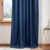 imageNICETOWN Sage Green Velvet Curtains Long Drapes Living Room Office Luxury Bedroom Room Darkening Velvet Curtains Rod Pocket Velvet Curtains 84 Long 52 inches Wide Set of 2Navy Blue
