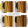 imageNICETOWN Sage Green Velvet Curtains Long Drapes Living Room Office Luxury Bedroom Room Darkening Velvet Curtains Rod Pocket Velvet Curtains 84 Long 52 inches Wide Set of 2Mustard Gold