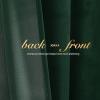 imageNICETOWN Sage Green Velvet Curtains Long Drapes Living Room Office Luxury Bedroom Room Darkening Velvet Curtains Rod Pocket Velvet Curtains 84 Long 52 inches Wide Set of 2Dark Green