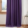 imageNICETOWN Sage Green Velvet Curtains Long Drapes Living Room Office Luxury Bedroom Room Darkening Velvet Curtains Rod Pocket Velvet Curtains 84 Long 52 inches Wide Set of 2Purple